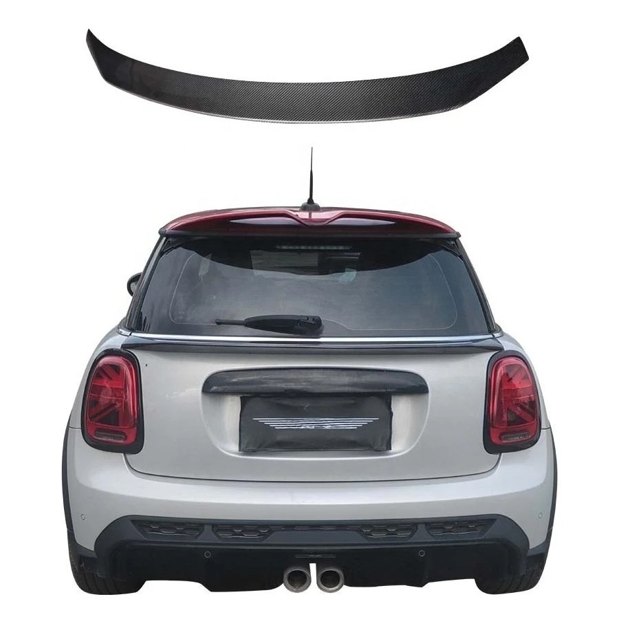 AG Style Rear Center Carbon Fiber Spoiler Tail Wing 2014-2023 MINI JCW  S F56 Accessory Body Kit